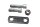 Footrest bracket plate bolts rear left Moto Guzzi California III VW 87-93