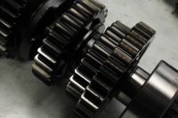 Gearkasse hovedaksel mellemaksel tandhjul Honda XRV 750 Africa Twin RD04 90-92