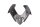 Kontkap staartstuk zadelkuip achter Aprilia SMV 750 Dorsoduro M551M 08-17