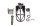 Voetsteun bestuurder links voor pen veer Aprilia SMV 750 Dorsoduro M551M 08-17