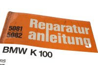 Korjausopas huolto-ohjekirja 5081 BMW K 100 RS 2 Ventiler K589 0502 83-89