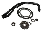 Kedjesats framdrev kronhjul mutter bult bricka distans Suzuki TL 1000 S AG 97-01