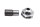 Swingarm pivot bolt spindle cap nut right Moto Guzzi California III VW 87-93