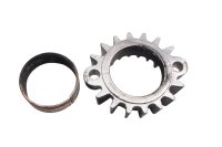 Exhaust flange header clamp collet ring left Moto Guzzi California III VW 87-93