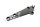 Jalkatappiteline levy kiinnike vasen BMW K 100 RS 2 Ventiler K589 0502 83-89