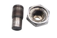 Swingarm pivot bolt spindle cap nut left side Moto Guzzi California III VW 87-93