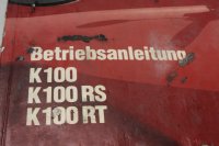 Käyttöohje omistajan käsikirja saksaksi BMW K 100 RS 2 Ventiler K589 0502 83-89