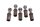 Tornillos de corona casquillos trasero Aprilia SMV 750 Dorsoduro M551M 08-17
