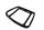 Bagagebærer bagageholder bag med skruer BMW K 100 RS 2 Ventiler K589 0502 83-89