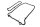 Guarnizione punterie mezzaluna sinistra BMW K 100 RS 2 Ventiler K589 0502 83-89