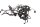 Kabelhärva kablage elsystem motor tändning BMW R 1200 GS K25 0307 R12 04-07