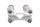 Torretas manillar soportes abrazadera kit Aprilia SMV 750 Dorsoduro M551M 08-17