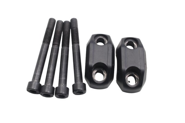 Handlebar clamps risers holders mounts bolts set top BMW F 650 GS R13 0175 04-08