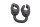 Guía cable acelerador soporte pasacables Aprilia SMV 750 Dorsoduro M551M 08-17