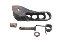 Footrest peg front right with spring pivot pin bush BMW F...