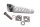 Estribo pasajero reposapiés derecho Aprilia SMV 750 Dorsoduro M551M 08-17