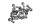 Tornillos disco de freno delantero trasero Aprilia SMV 750 Dorsoduro M551M 08-17
