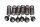 Clutch springs set with bolts and washers 6 pieces BMW F 650 GS R13 0175 04-08