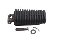 Passenger footrest peg rear left pillion pin clip BMW F...