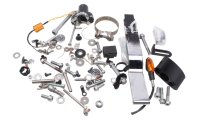 Schrauben Konvolut Muttern Blinker Auspuffschelle Motorrad Zubehör universell