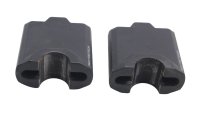 Handlebar risers raiser clamps SW-Motech black pair BMW F...