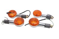 Suuntavilkut sarja 4 kpl etu taka vasen oikea Kawasaki EL 250 E EL250B/E 91-95