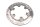 Rear brake disc rotor back wheel drilled 6-hole BMW F 650 GS R13 0175 04-08