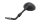 Bakspejl højre side styrmontering rund sort BMW R 1200 GS K25 0307 R12 04-07