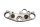 Yläkolmio haarukkasilta ylempi top yoke YAMAHA BT 1100 Bulldog RP05 02-06