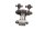 Støddæmper link vippearm trækstang affjedring bag BMW F 650 GS R13 0175 04-08
