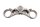 Nedre gaffelbro styrhoved kugleled lejeholder BMW R 1200 GS K25 0307 R12 04-07