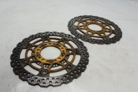 Jarrulevyt pari etu vasen oikea ABS-anturirengas Kawasaki ER-6N ER650A 05-08