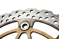 Jarrulevyt pari etu vasen oikea ABS-anturirengas Kawasaki ER-6N ER650A 05-08