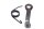 Gear shift drum detent lever stopper arm with spring BMW F 650 GS R13 0175 04-08