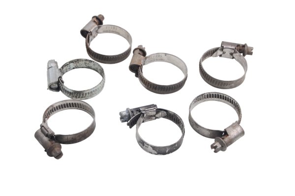 Hose clamps set of 7 radiator coolant pipe clips BMW F 650 GS R13 0175 04-08