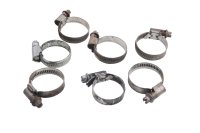 Hose clamps set of 7 radiator coolant pipe clips BMW F...