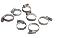 Hose clamps set of 7 radiator coolant pipe clips BMW F...