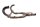 Manifold katalysator udstødningsrør forrør BMW R 1200 GS K25 0307 R12 04-07