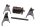 Schaltwalze Schaltgabeln Schaltstange Getriebe Satz BMW F 650 GS R13 0175 04-08