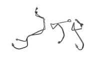 ABS brake lines hard pipes set pressure modulator BMW F 650 GS R13 0175 04-08