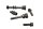 Motorhalteschrauben Motorhalterung Satz BMW K 100 RS 2 Ventiler K589 0502 83-89