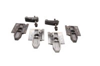Chain adjusters axle swingarm rear left right set BMW F...