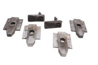 Chain adjusters axle swingarm rear left right set BMW F 650 GS R13 0175 04-08
