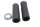Handlebar grips rubber covers pair left right Kawasaki EL 250 E EL250B/E 91-95