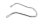 Support garde-boue avant arceau fixation Moto Guzzi California III VW 87-93