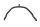 Support garde-boue avant patte fixation BMW G 650 Xcountry E65X 0164 K15 07-10