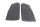 Floorboard mats footrest pads step covers left right Honda NSS 125 A Forza 26-26