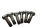 Porte-couronne flasque moyeu roue arrière avec vis Suzuki TL 1000 S AG 97-01