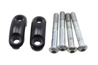 Handlebar clamps upper riser caps mounts with bolts Suzuki SV 1000 S WVBX 03-07