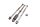 Tornillos soporte motor kit pernos trasero Aprilia SMV 750 Dorsoduro M551M 08-17